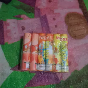 Pipa Asap Satu Pack Isi 12 Pcs Ukuran 7 Cm confetti Perlengkapan Pesta Aman dipegang berbagai warna untuk Fotografi Video Acara Outdoor Pertunjukan Seni
