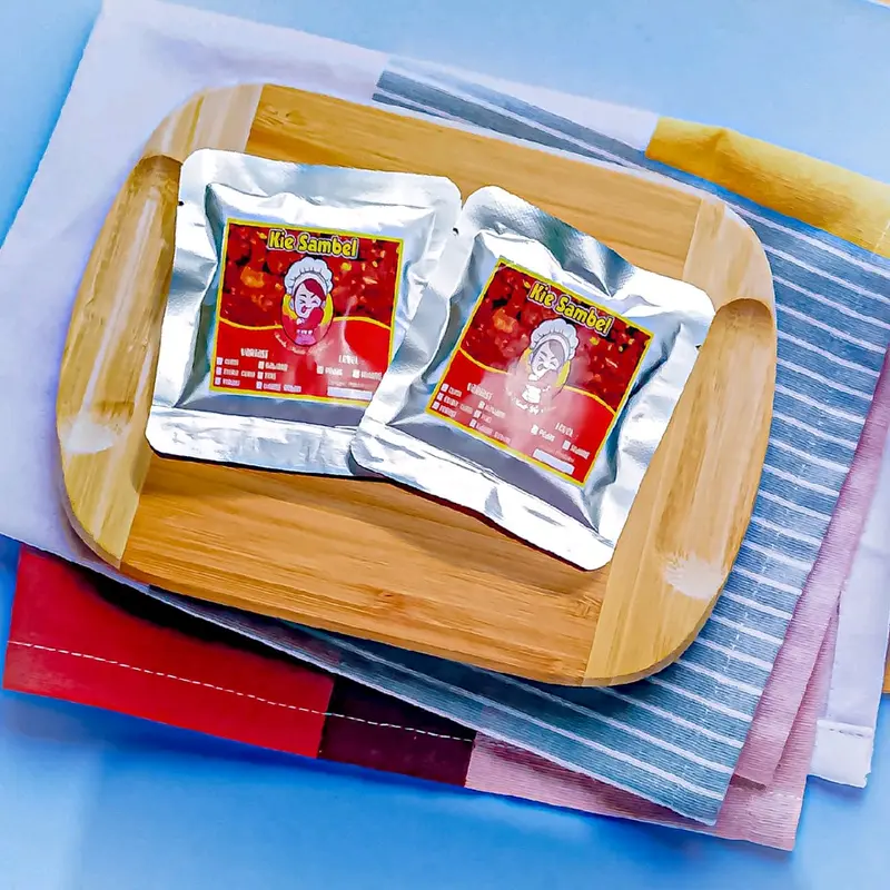 SAMBAL SACHET REBON MURAH SIAP SANTAP UKURAN 20 GRAM 1