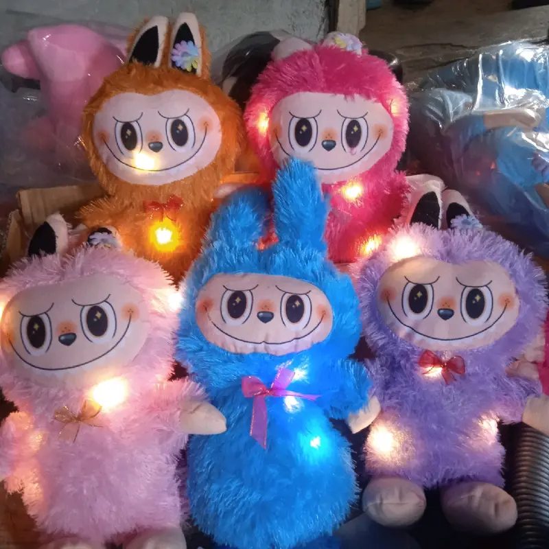 Boneka labubu led the moster exticing macaron S boneka labu labu 0