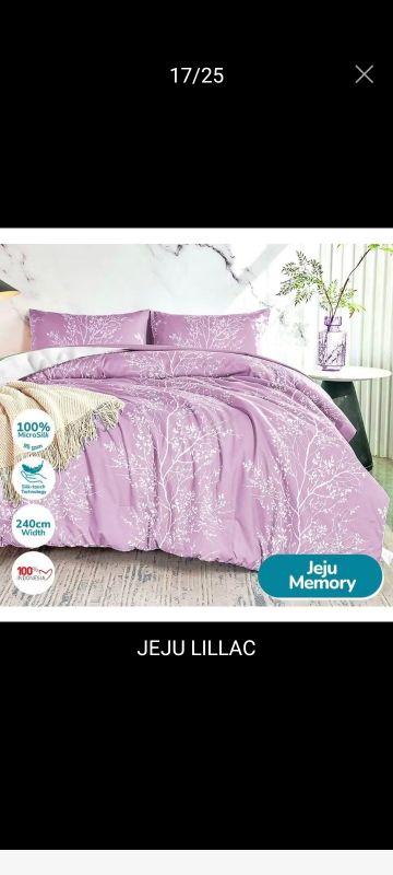 Product Introduction of Bedcover only/bedcover saj motif jeju korea series-Restustoree.id Selimut Katun 9