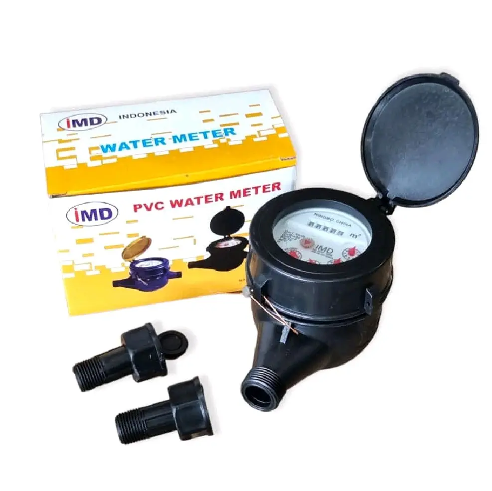 IMD / AMNB WATER METER TERMURAH Meteran Air Plastik - Water Meter - Meteran Air Pam Body Plastik SNI