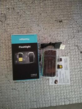 Product Review of Korek Elektrik + Senter Mini LED Lampu Emergency Transparan Tahan Air from M**2 1