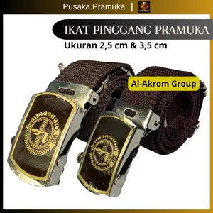 Ikat Pinggang Sabuk Gesper Pramuka Untuk Anak Sekolah SD SMP SMA Bahan Canvas Nylon
