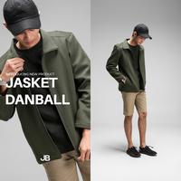 Gambar Jaket JB Jasket Danball Zip Green Army Cotton Poly Slim Fit dengan Talenta tinggi 175cm dan Berat 60kg ukuran M - Black, S dari JB Stay Classy Kab. Banyumas 3 Tokopedia