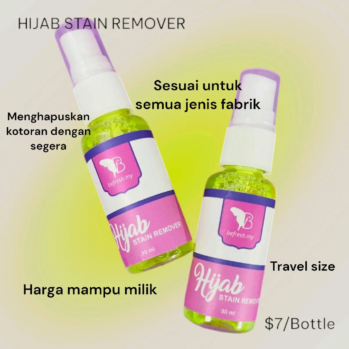 BeFresh Hijab Stain Remover