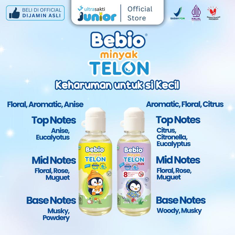 Paket Bebio Minyak Telon Ceramide 60ml 4