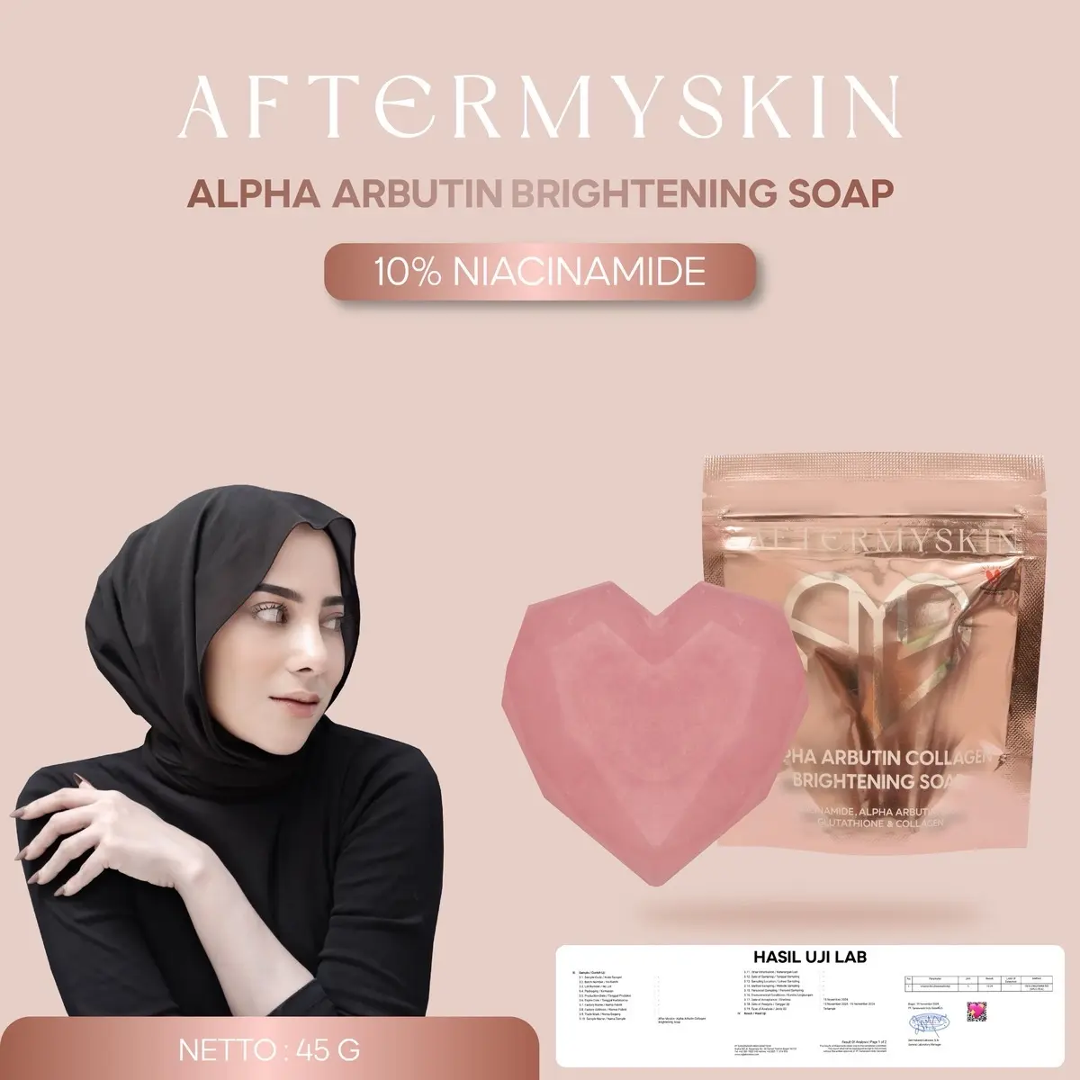 【Official Distributor】1 pcs Sabun aftermyskin 1000 % ORI
