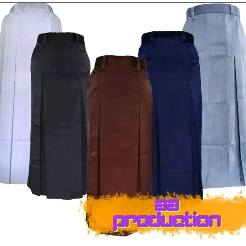 Seragam Sekolah Rok Span Belah Dua Depan SMP/SMA High Twist 0
