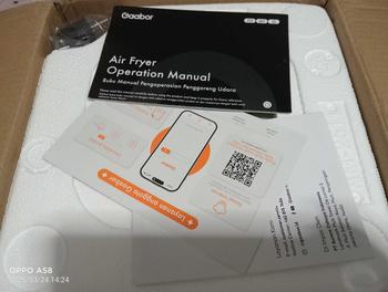 Product Review of [Exclusive Indahputri] Gaabor Mini Air Fryer Kecil 600W Low Watt Mesin Penggorengan Tanpa Minyak Loyang anti lengket Kapasitas 2L / AF20M-YE01A from s**7 1