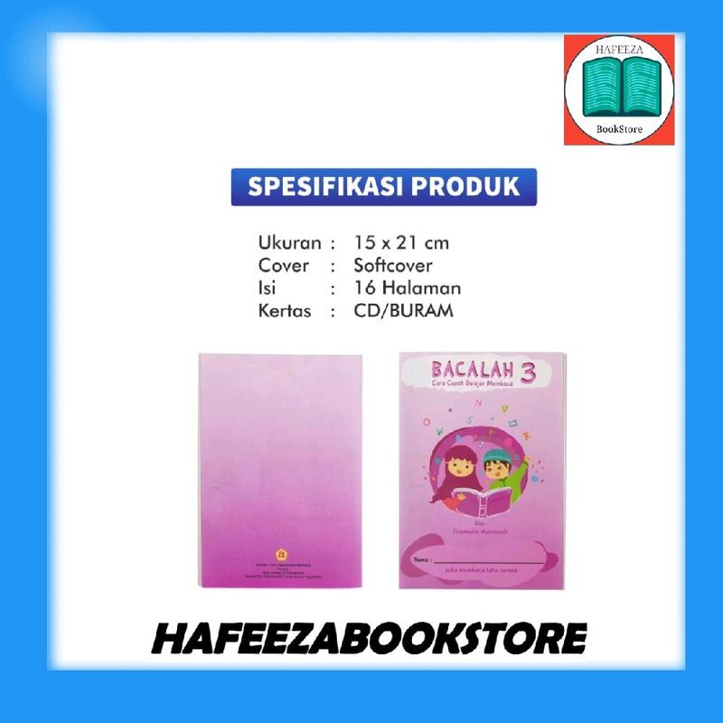 BUKU BACALAH 1 2 3 CARA CEPAT BELAJAR MEMBACA TERLARIS 1