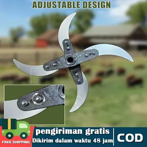 Mata pisau copper pencacah sayuran untuk pekan tetnak entog unggas dan Ayam bentuk spiral model baru