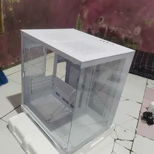Inforce PC Gaming Case Kraken Black White Tempered Glass + 3 Fan