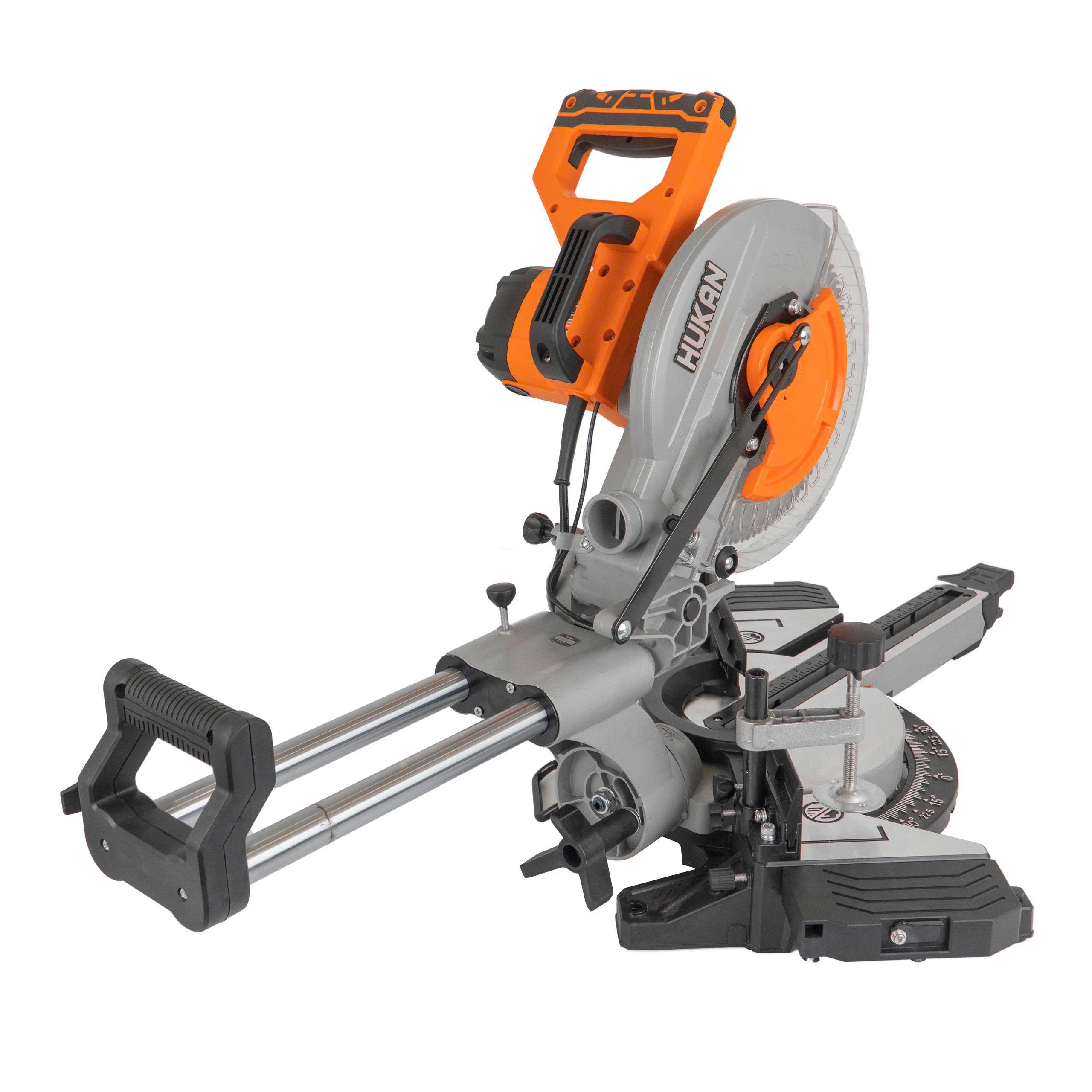 Máy cắt nhôm trượt Hukan G2-CNT 5255, công suất 2100w, tốc độ không tải 4680V/p, phạm vi nghiêng thân 45*, đường kính lưỡi 255mm, dây điện dài 5m, bảo hành 8 tháng. f2a8c2e247724e2e904af43d292d12c6~tplv aphluv4xwc origin jpeg