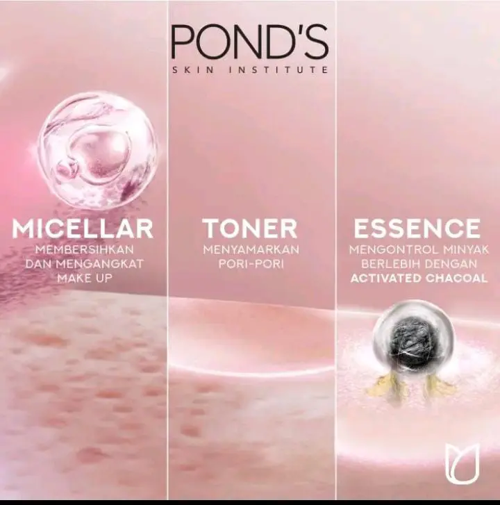 Ponds miceller miracle water  brightening niasorcinol 55 ml Cleanser 1