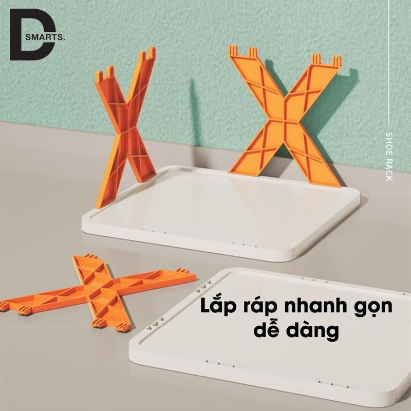Product Introduction of kệ để giày dép 5 tầng chữ X - Kệ đựnġ giày dép đa năng bằng nhựa lắp ghép 26