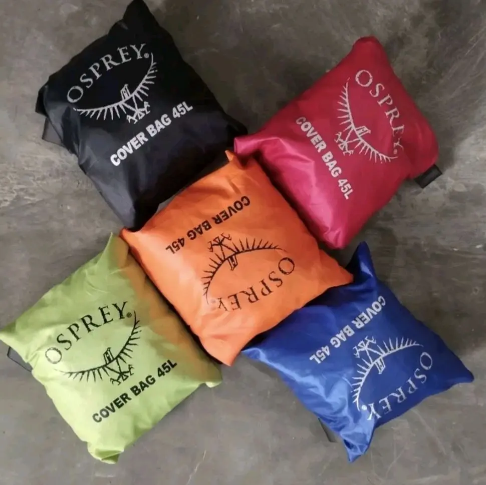 Raincover Opsrey 25L 35L 45L 50L 60L 80L 90L Jas Hujan Tas Ransel  Backpack Pria Wanita