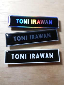 Product Review of Name tag nama dada/Nametag/papan nama dada/nama dada/peniti/magnet resin from I**n 0