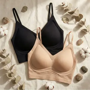 Atheanorth Bra wanita Seamless push up bra ,partikel lembut,tanpa kawat,menopang dengan baik 8838.