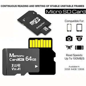 Micro SD 32GB 64GB 128GB Memory Card Micro SD Untuk Kamera CCTV Original