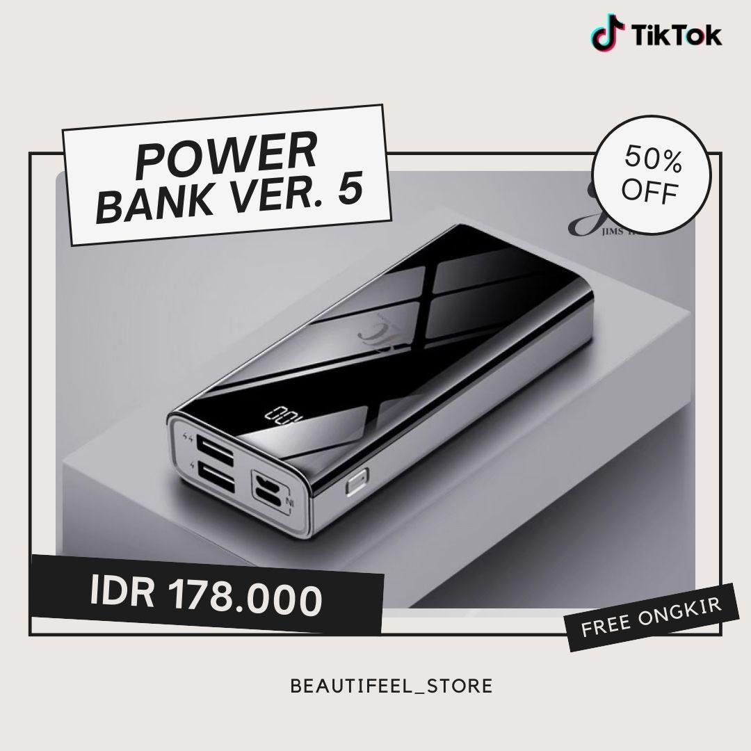 JIMS HONEY POWERBANK JH-05 (KAPASITAS 10.000 mAH)