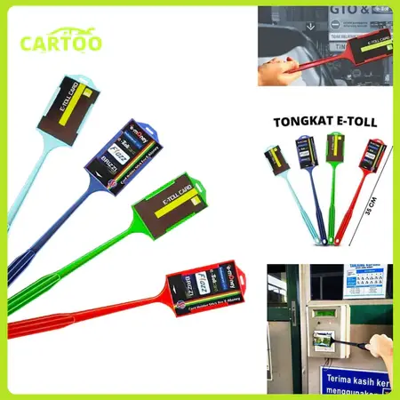 CARTOO Tongkat E-Toll Kuat Dan Tahan Lama Tongkat EToll tongToll eToll Card Kartu Emoney