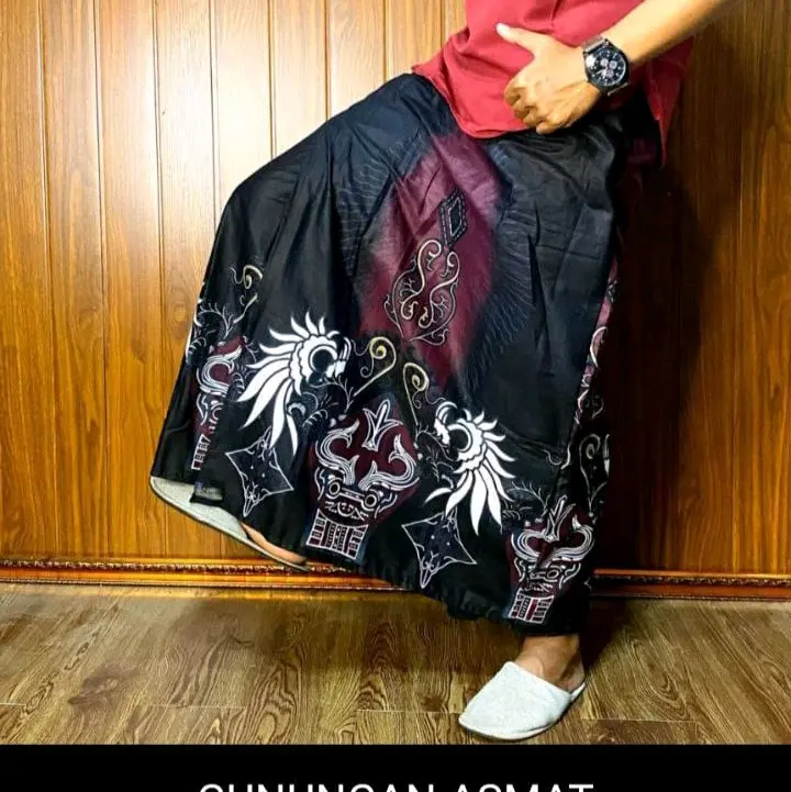 Celana Sarung Hitam Polos Pria Dewasa # Celana Sarung Polos Panjang Dewasa Bahan Katun Rayon adem Dipakai#Celana sarung batik pria wanita dewasa 7