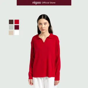 NIGOO Miria Oversize Top Knitwear Wanita