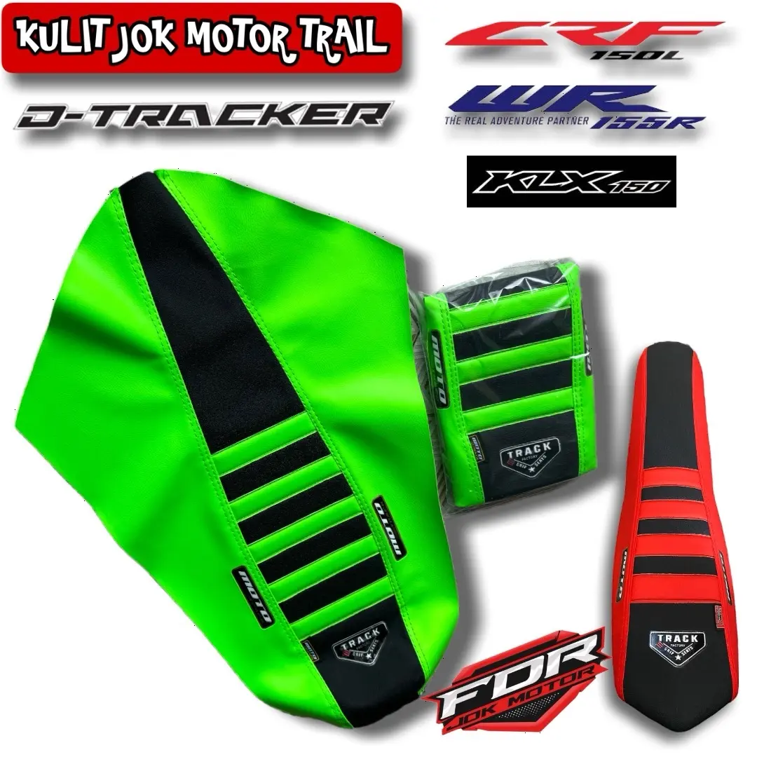 kulit jok motor trabas/trail CRF.WR155,ktm,D-track klx