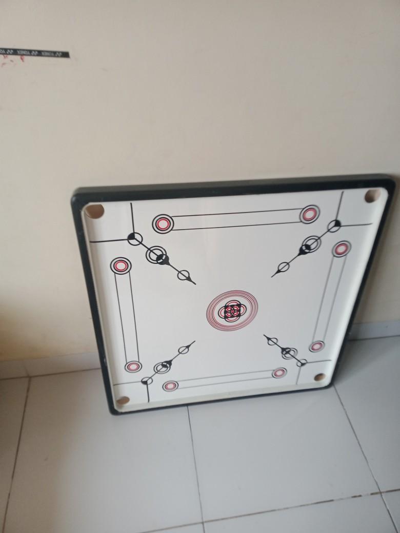Papan karambol lengkap biji+ kristal karambol ukuran dari 90-60cm Board