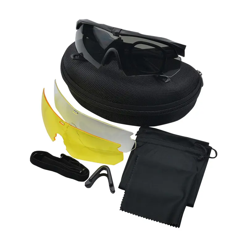 Goggle Protective Polarized Glasses Frame Goggles Motocross Outdoor Sports Cycling Paintball Safety Eyewear Anti-UV Eye