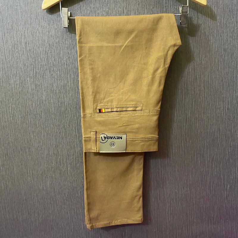 Celana Chino Panjang Pria Slim Fit Premium Kain Katun Twill Melar Dewasa  Casual Kerja Kantor Formal Nyaman Cowok celanachinos Stretch Hitam 4