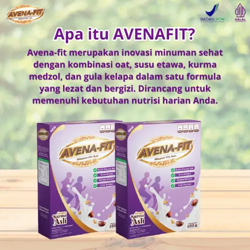 Avenafit Paket 3 Box Sereal Sehat Untuk Menurunkan Kolesterol | COD BISA BAYAR DI RUMAH Granola Food Oatmeal Diet Cereal 3
