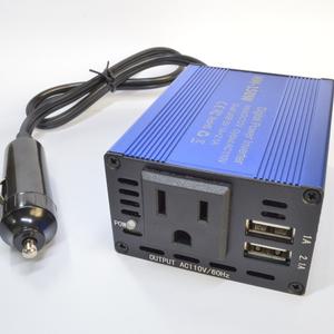 インバーター（1個）、150W電源インバーター、車載充電器アダプター、旅行必需品、12Vから110Vのインバーター、車のエアコン、車両用電源インバーター、車用インバーター、車用コンセントアダプター、車のAC電源、プラグ式コンセントアダプター、ノートパソコン用車載充電器、車用アクセサリー