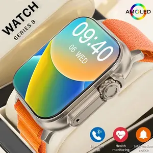 2024 For Apple Series Watch 9  Smart Watch Men Compass GPS Sports