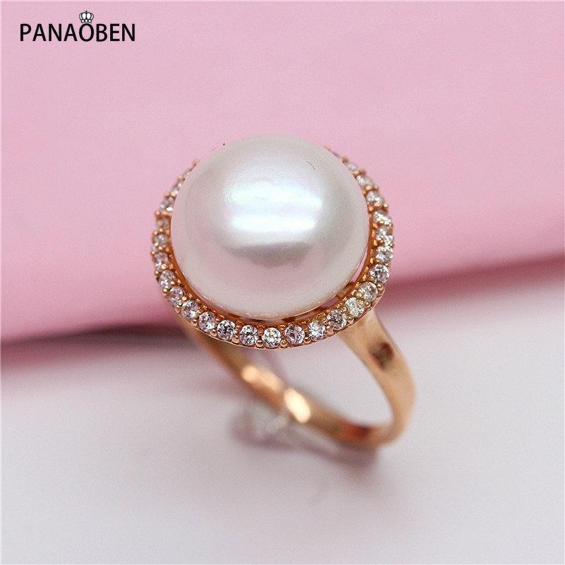 PANAOBEN-Nhẫn Dát Cho Nữ, Trang Sức Màu Tím Chính Hãng, Có Thể Thay Đổi Kích Thước, Thanh Lịch, Quà Cưới 0