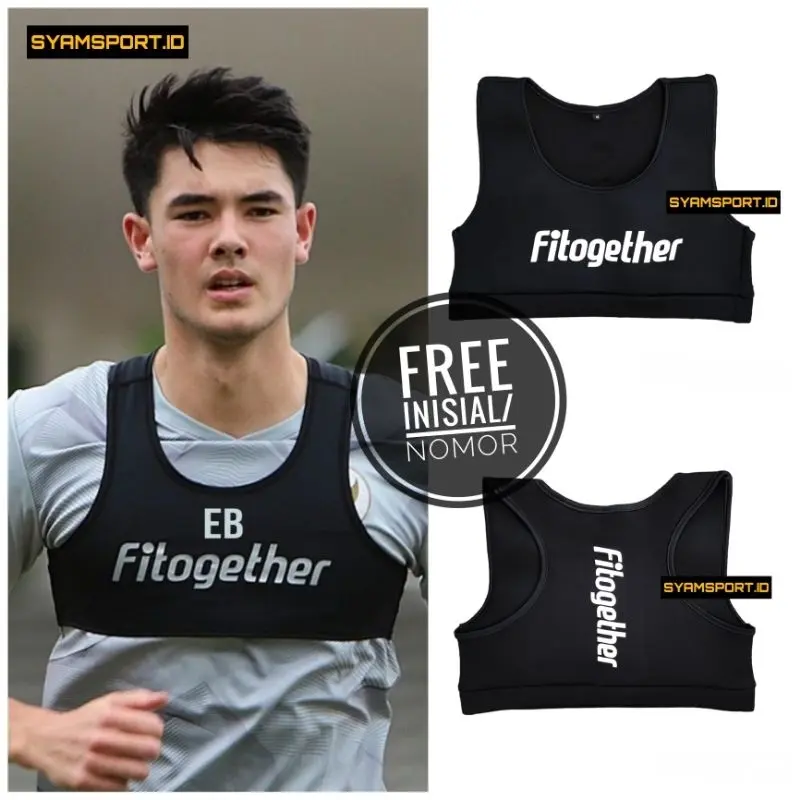Pelindung dada sepakbola for Timnas Indonesia Grade A Elastis Hangat Cepat Kering / Football vest chest protector / Pelindung Dada Sepakbola / Bra sport olahraga