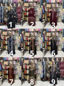 Gamis Daster Twill Ori Motif Lengan Panjang dengan Desain Elegan dan Nyaman