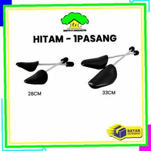 [COD] MI C1023 Saddle Shoes Penyangga Sepatu / Shoe Tree Catokan Sepatu - HITAM | best seller