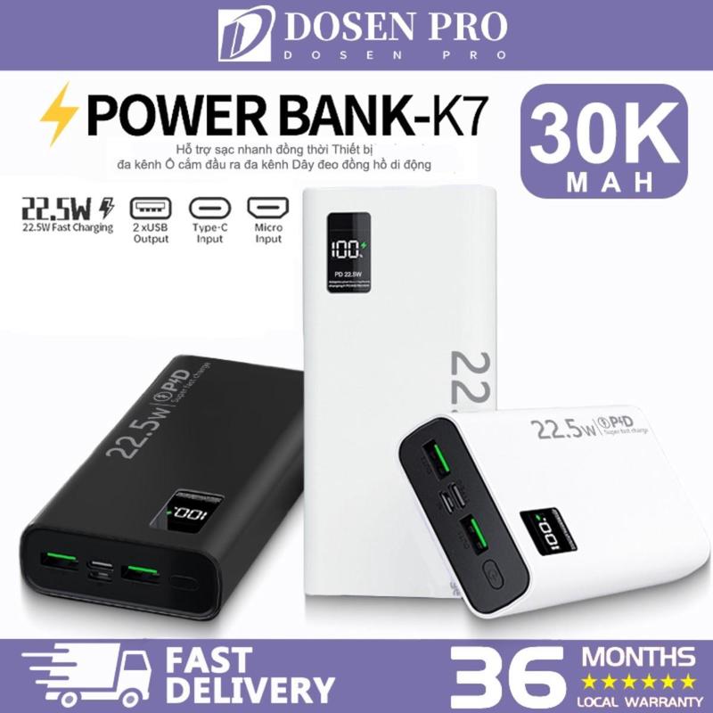 dosen pro sạc dự phòng pd22.5w 30000mah 12000mah 80000mah pin dự phòng màn hình…