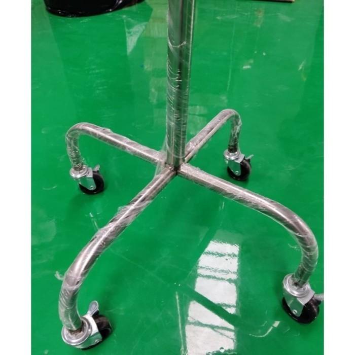 DOUBLE WASKOM PASIEN BESI DAN STAINLESS || STANDING WASKOM DOUBLE KAKI 4 - KAKI 4 SS 6
