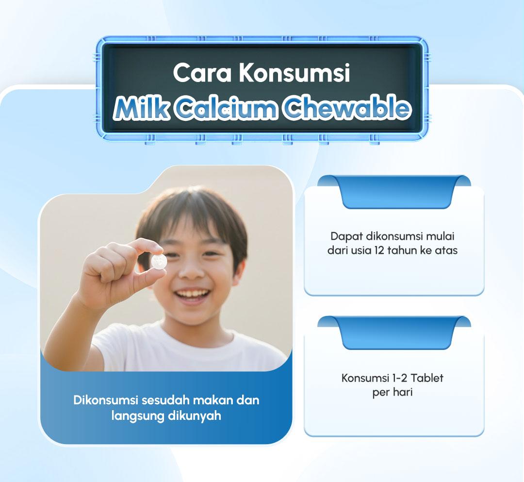 [TT] Coolvita 6 Botol Calcium Chewable - Tablet Kunyah | Suplemen Anak dan Dewasa | Dukung Pertumbuhan Tulang & Gigi Secara Optimal