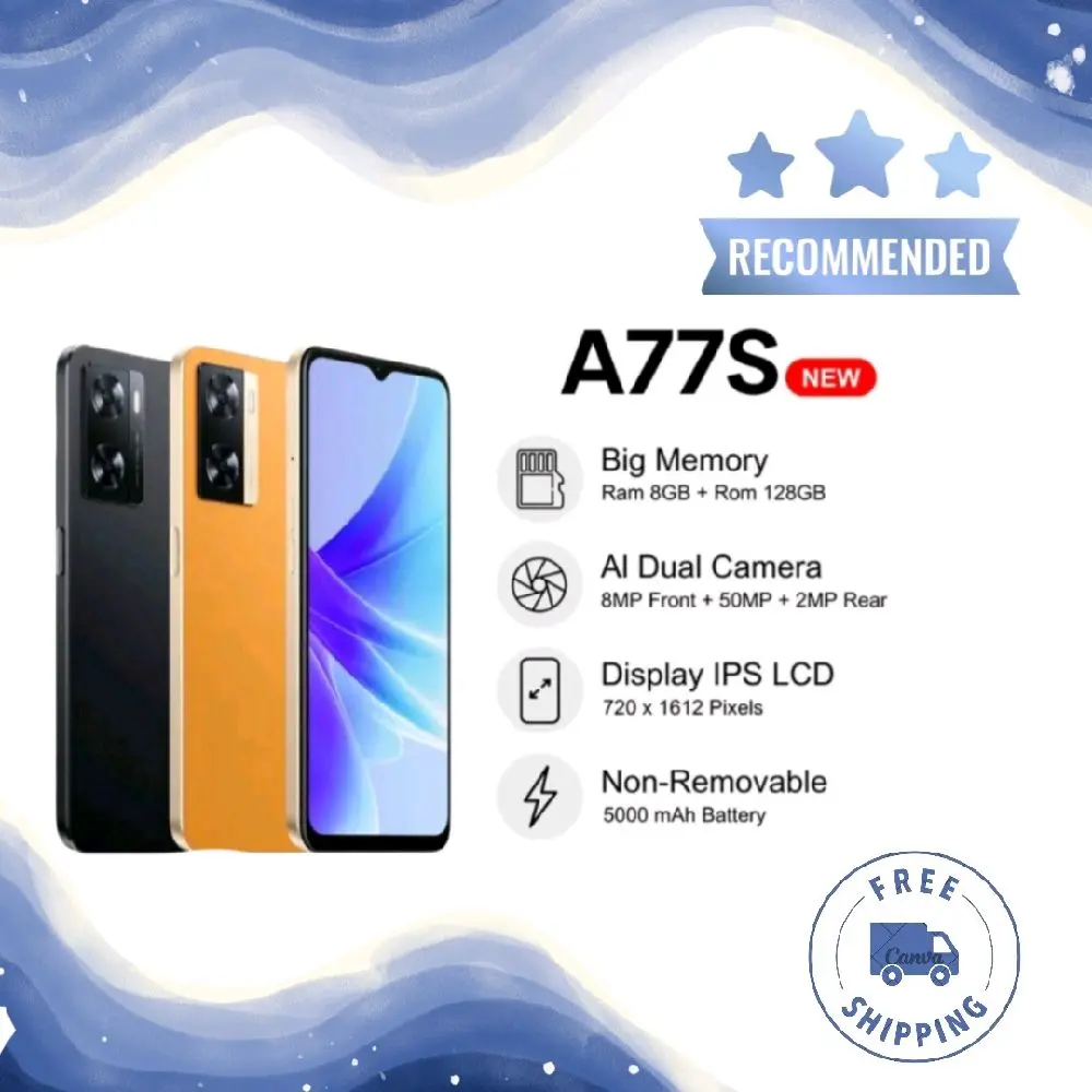 A77S HP SMARTPHONE MURAH DI LIVE BERGARANSI 12 BULAN TERMURAH Handphone Camera Led
