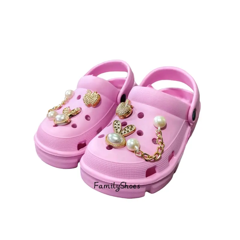 Sandal Baim Anak Perempuan Casual slip On Tali Belakang Motif Rabitt 805 2