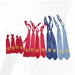 Dasi Sekolah SD SMP SMA Panjang Perlengkapan Sekolah Anak Laki Laki Perempuan Bahan Famatex Tebal Halus Anak Laki-Laki Perempuan