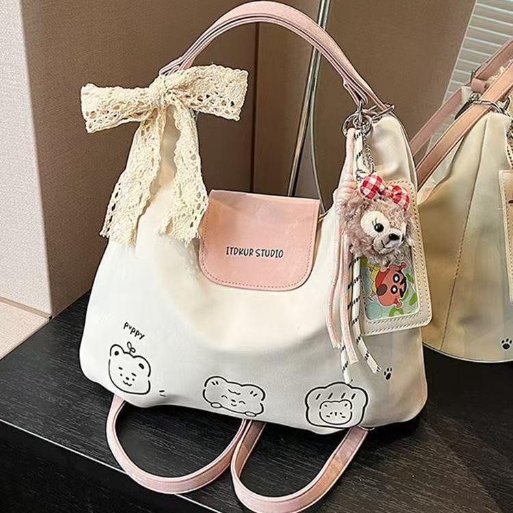 SICHO (DÂY BẢN NHỎ) Túi Xách Balo Xách Tay Đeo Chéo, Đeo Hai Vai Túi Tote Dung Lượng Lớn Trẻ Trung Năng Động (quà tặng móc treo)