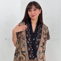 Gambar Pikoi_id | Two ways batik / outer batik / luaran batik modern / batik wanita murah / outer batik bolak balik dari Pikoiid Kota Administrasi Jakarta Selatan 5 Tokopedia