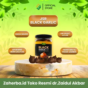Original - Black Garlic JSR Rekomendasi dr Zaidul Akbar - Bawang Putih Tunggal 100gr