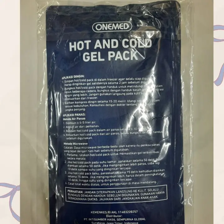 Hot and Cold Gel Pack merek Onemed gel panas dingin pack 0