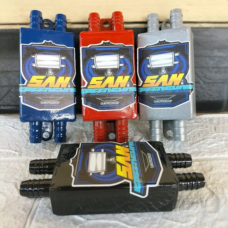 TABUNG HAWA CNC UNIVERSAL MOTOR RACING TABUNG KOTAK BAHAN BESI Motorcycle 2