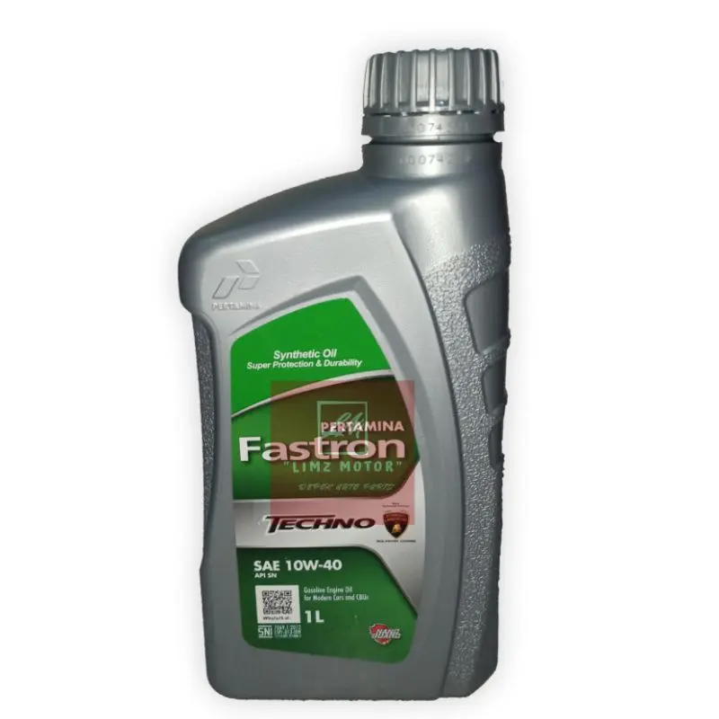 Oli Pertamina Fastron Techno SAE 10W-40 API SN 1 Liter Original 0